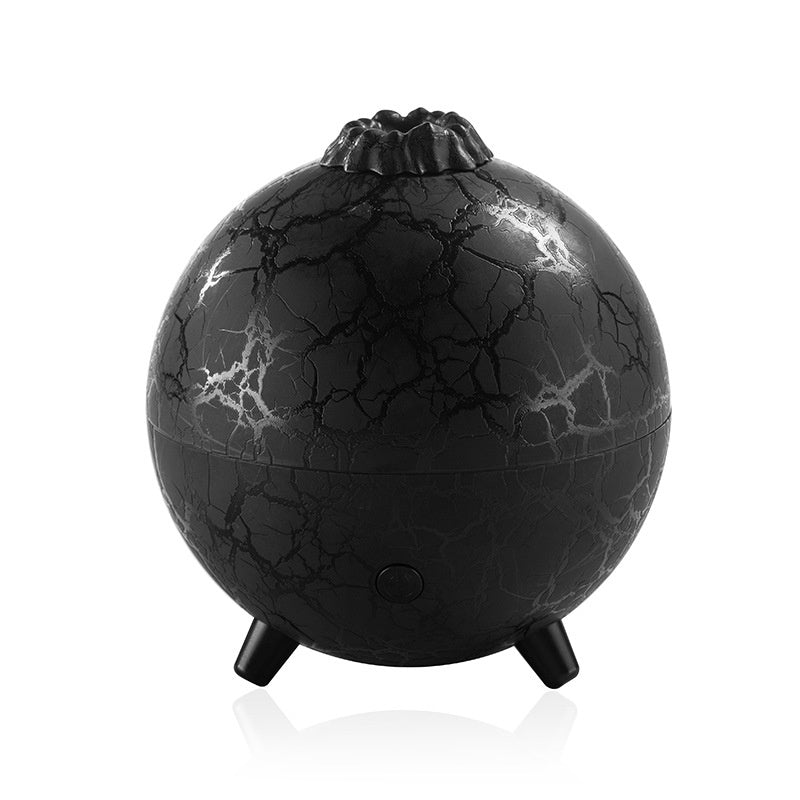 Black Crackle Globe Diffuser