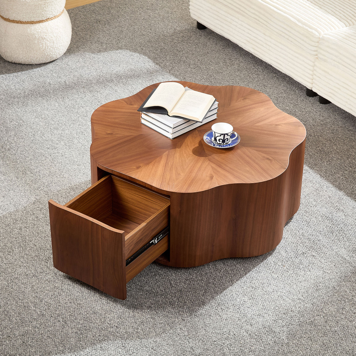 Petal Drawer Coffee Table
