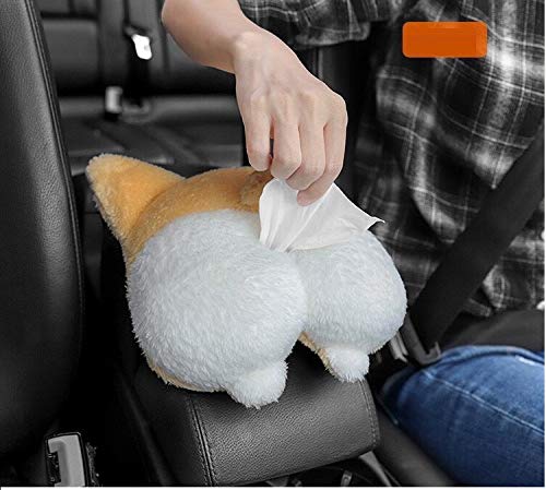 Plush Corgi Tissue Cover
