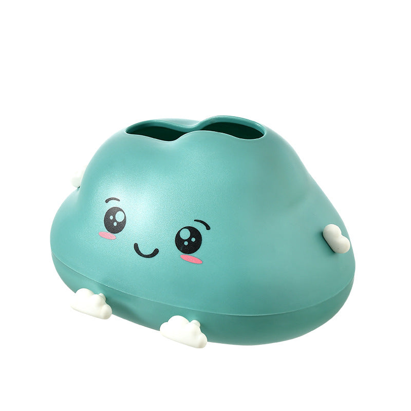 Green Cloud Tissue Box