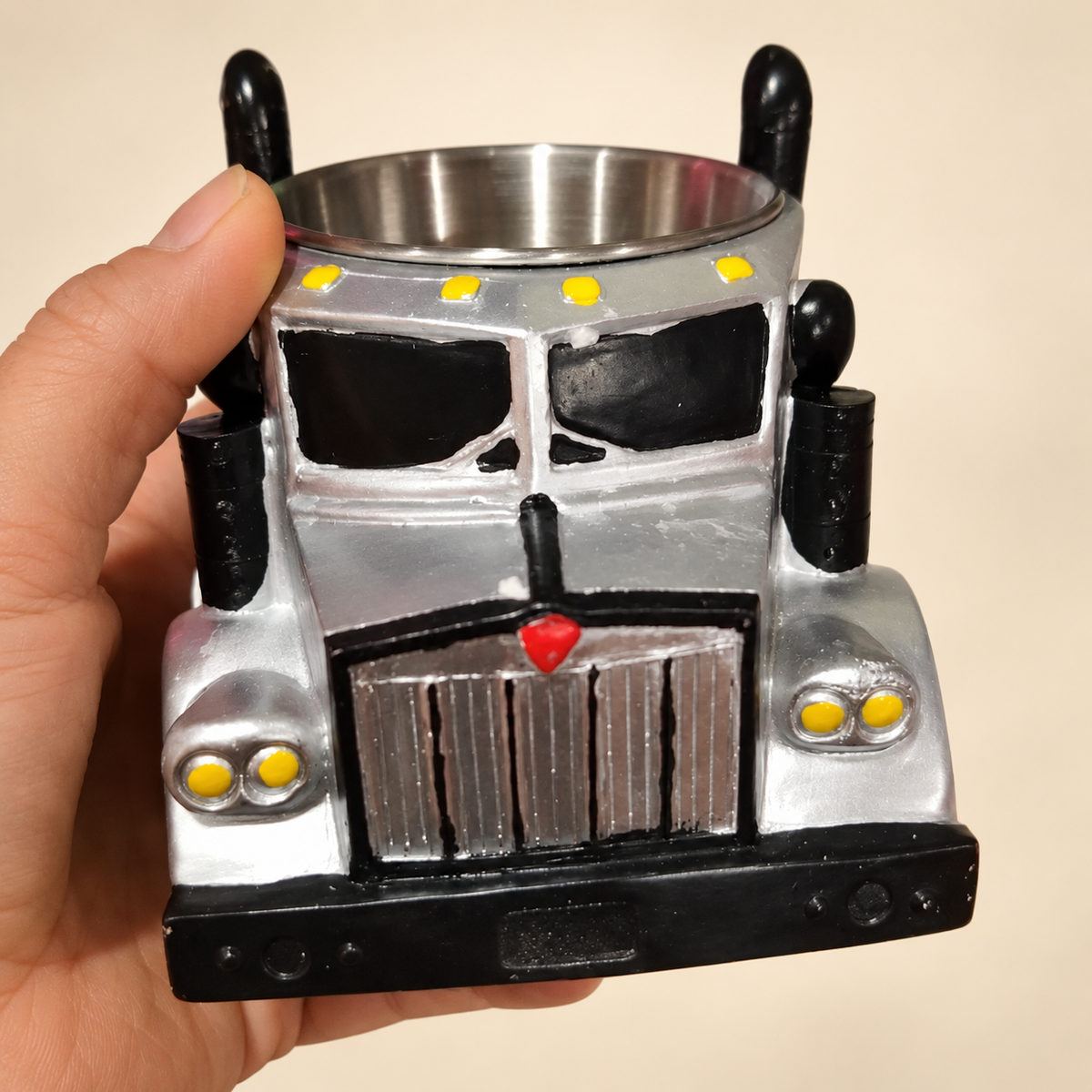 Silver Truck-Cab Cup