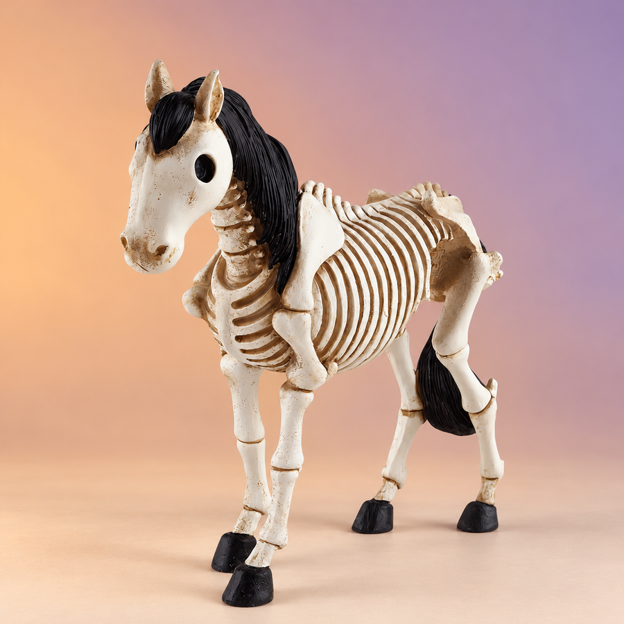 Skeleton Horse Ornament