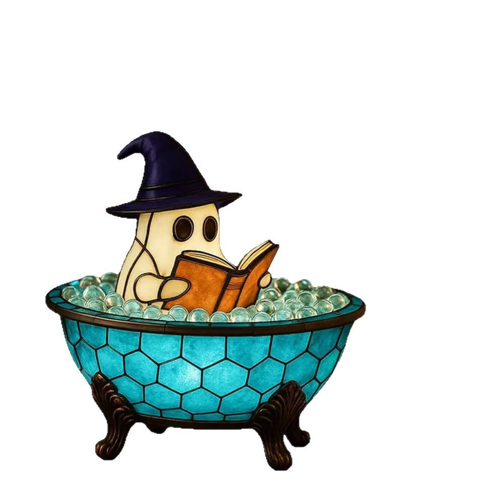 Reading Ghost Bubble-Bath Scene