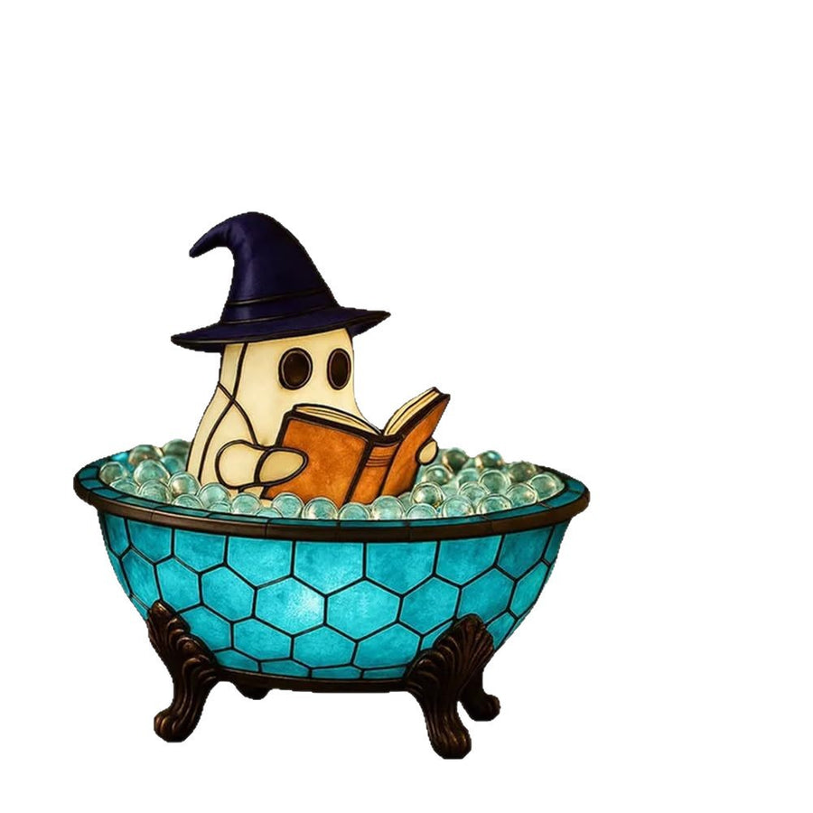 Reading Ghost Bubble-Bath Scene