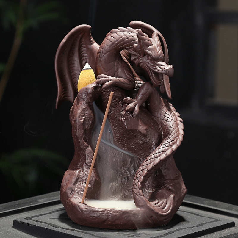 Winged Dragon Incense Holder