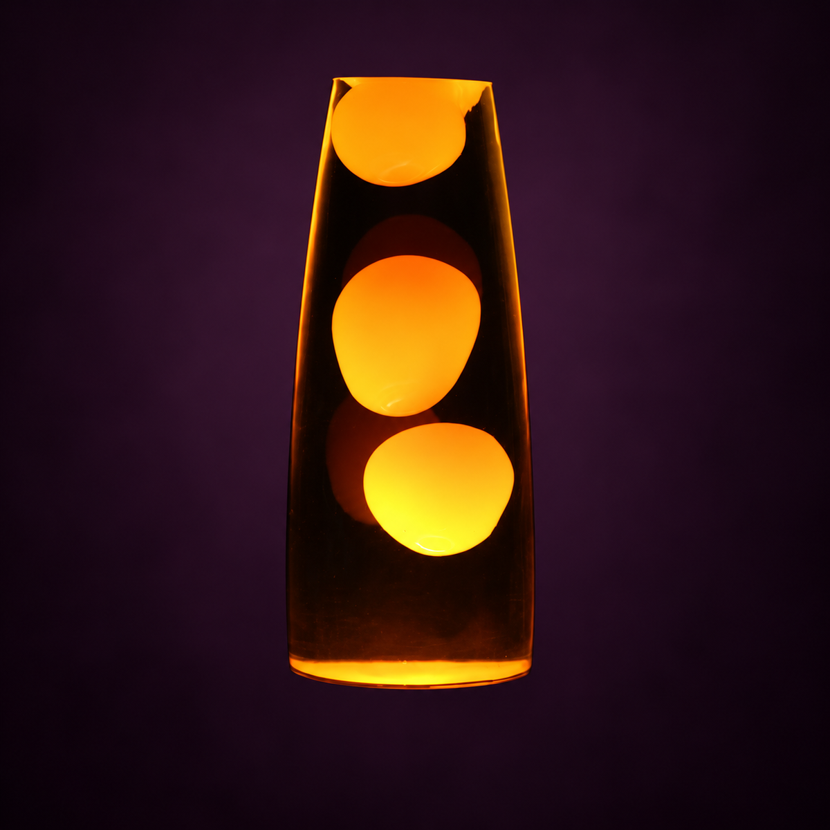 Orange Wax-Motion Lamp