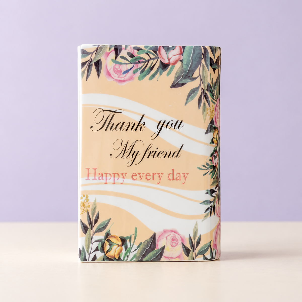 Floral Book Vase