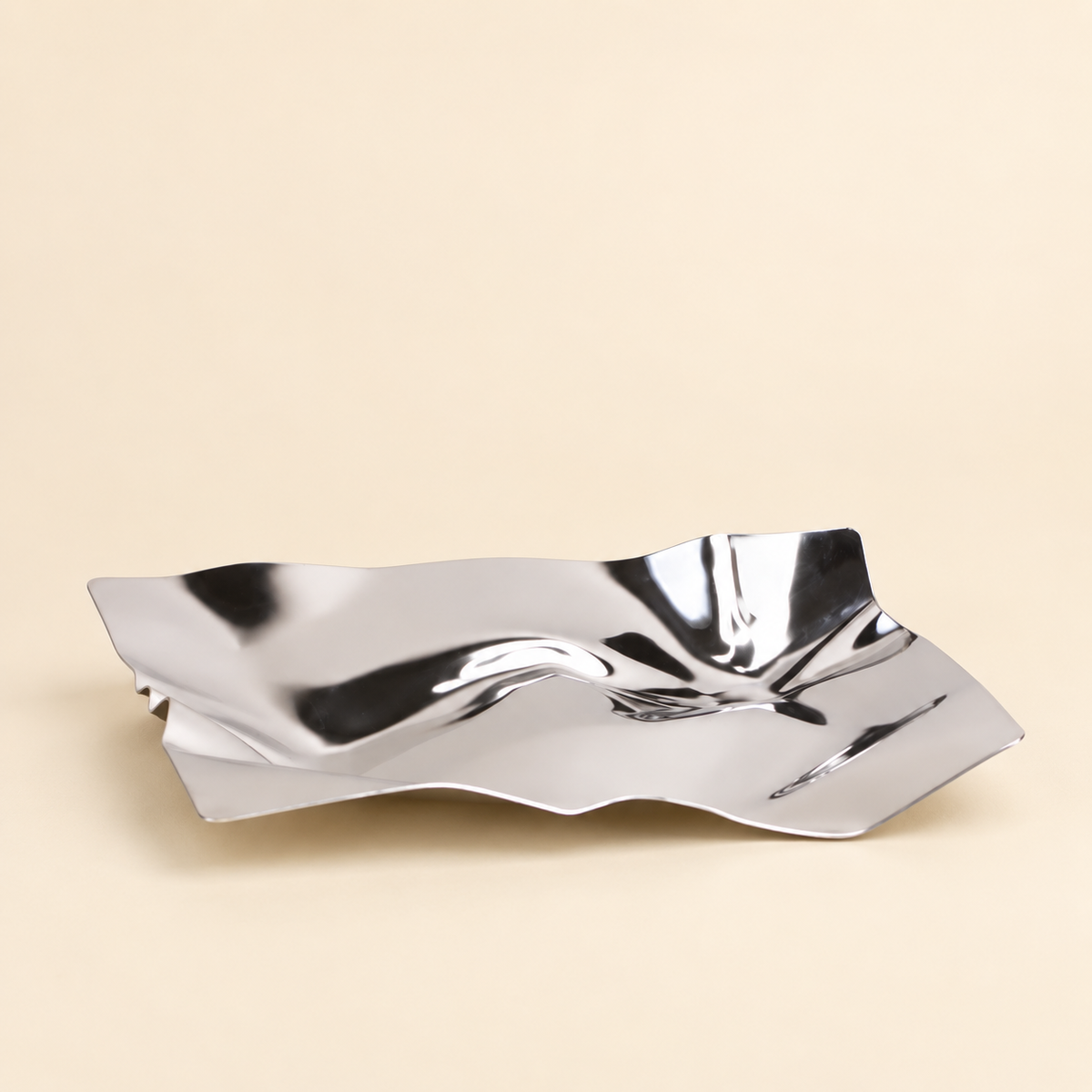 Silver Ripple Tray
