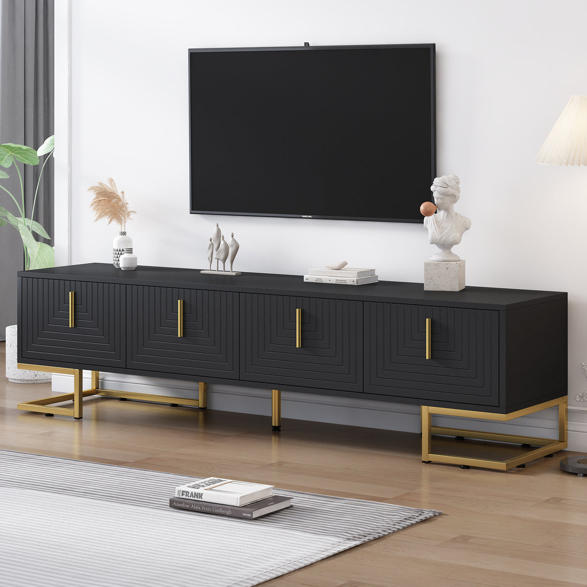Gold-Line TV Cabinet