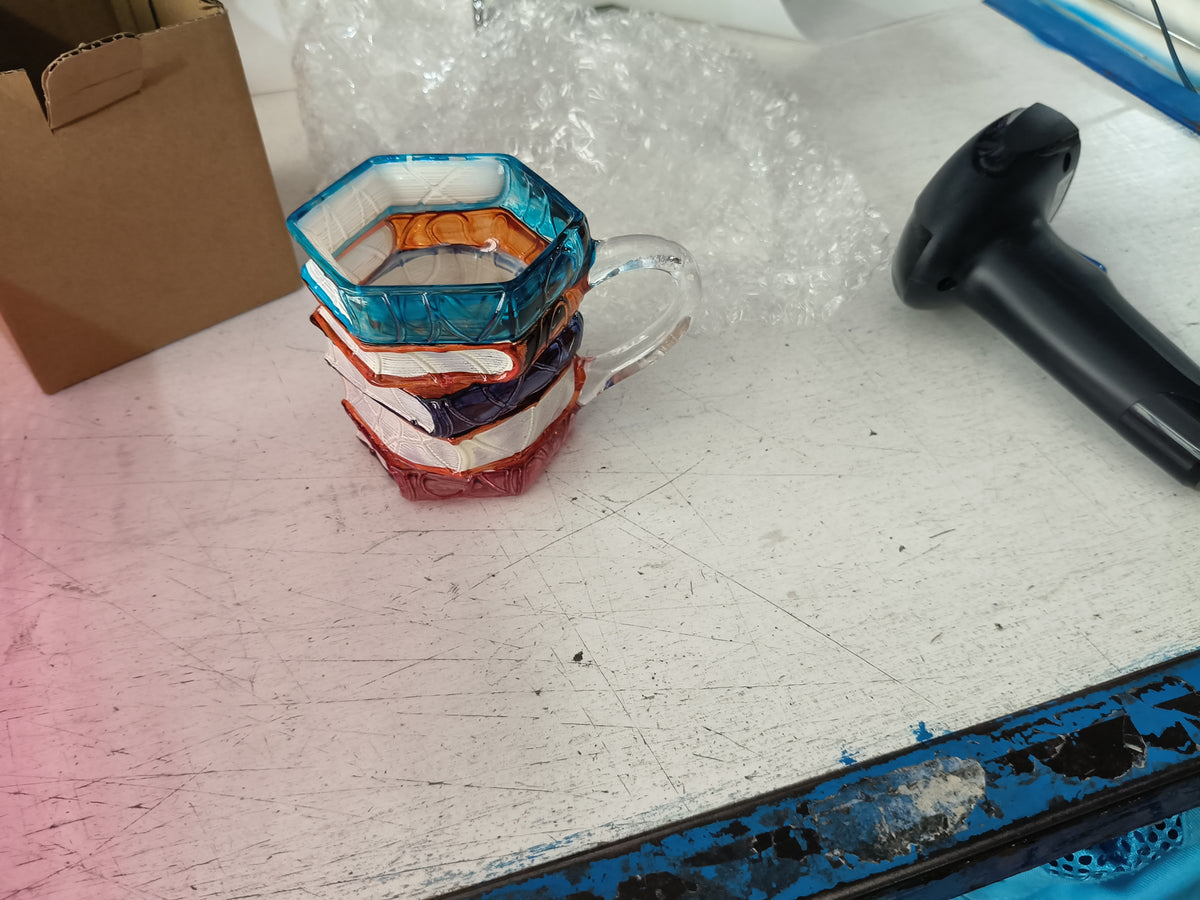 Book-Stack Glass Cup