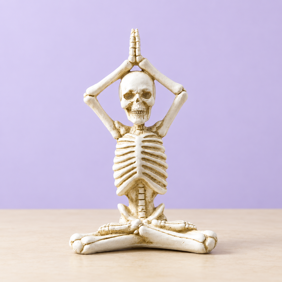 Stretching Skeleton Ornament
