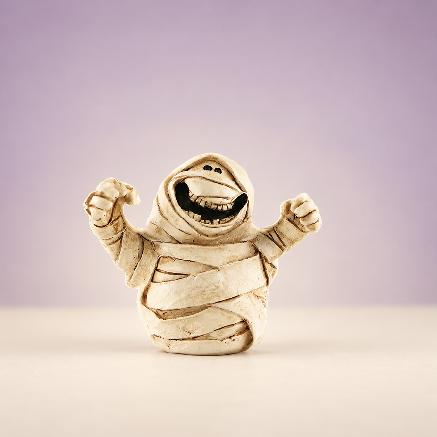 Laughing Mummy Ornament