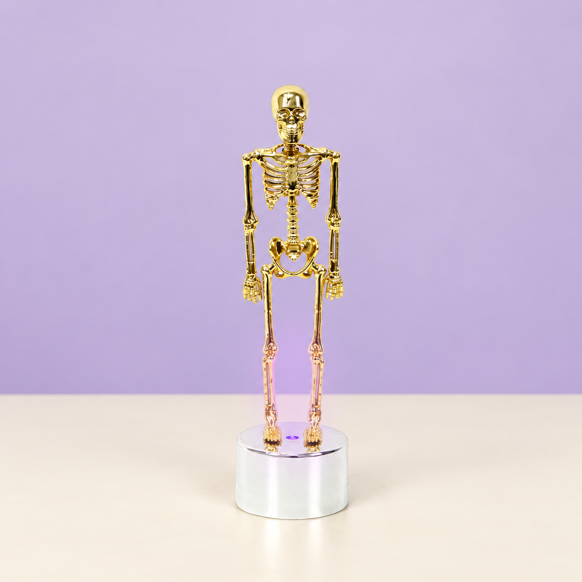 Gold-Toned Skeleton Stand