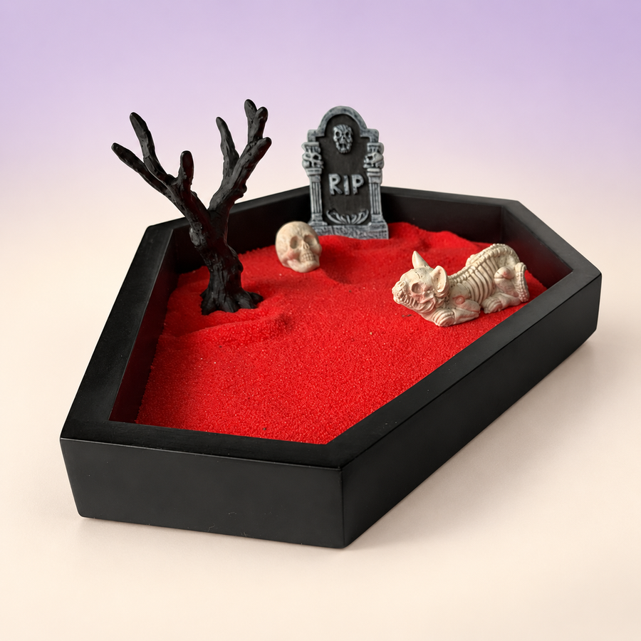 Graveyard Tabletop Scene