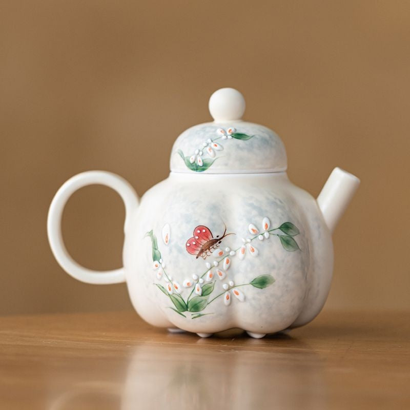 Butterfly Lobed Teapot