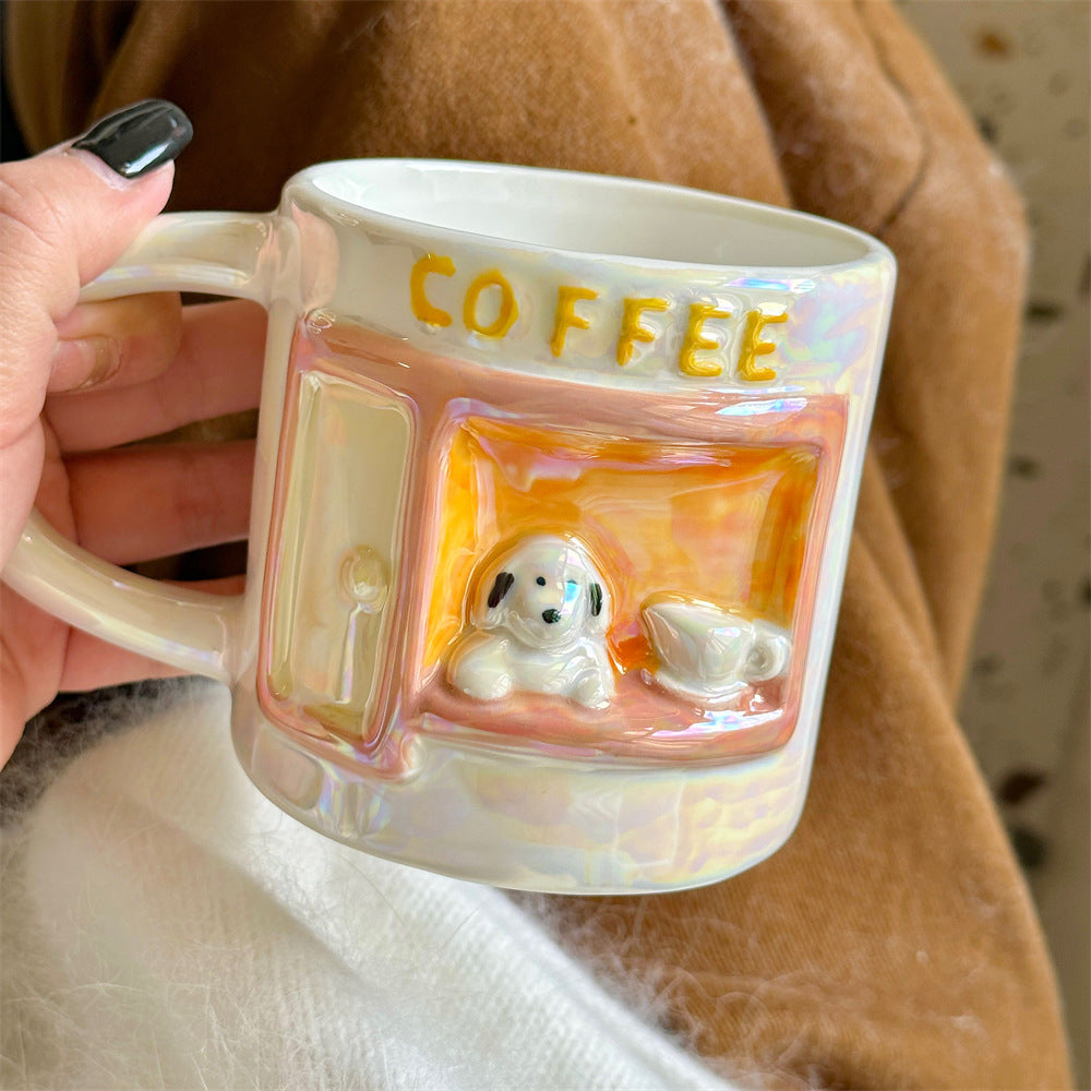 Coffee Puppy Relief Mug