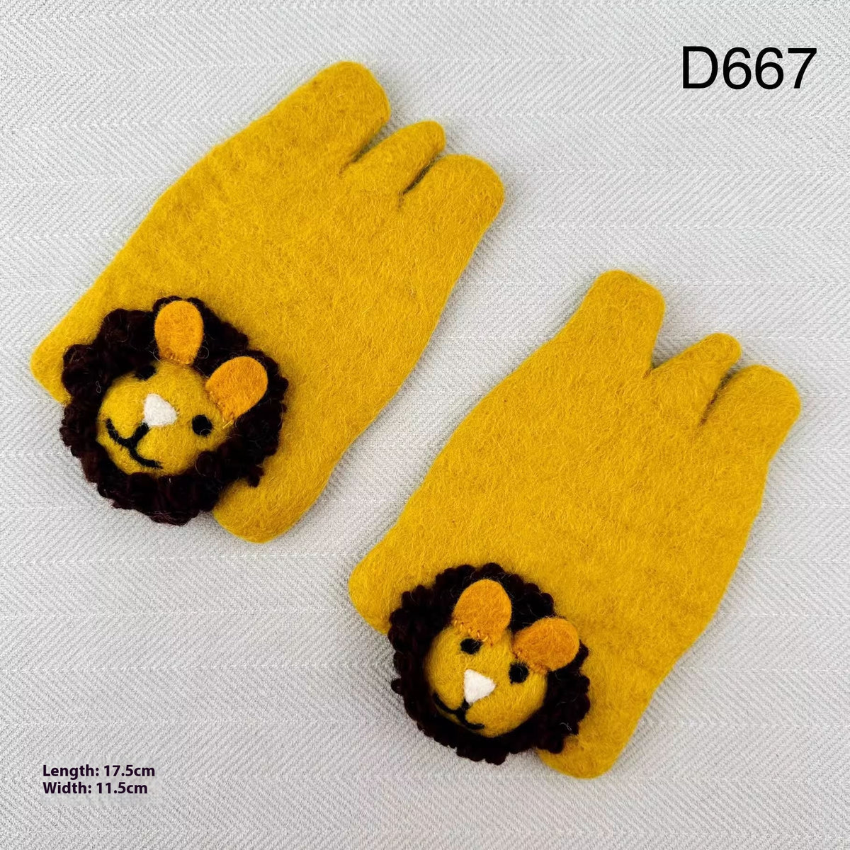Lion Felt Coaster