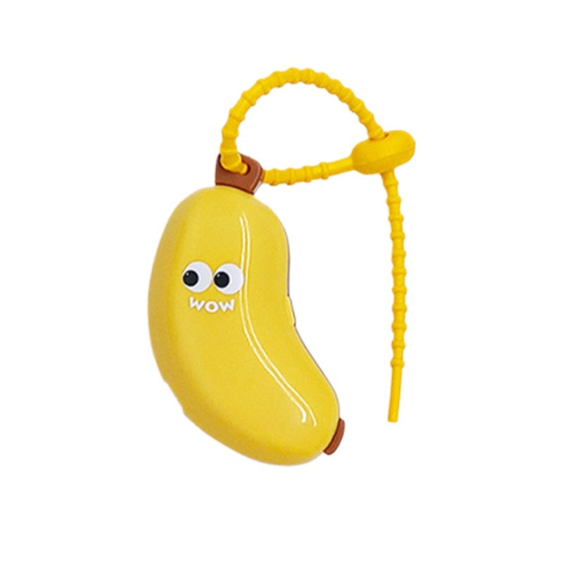 Yellow Banana Toothbrush Case